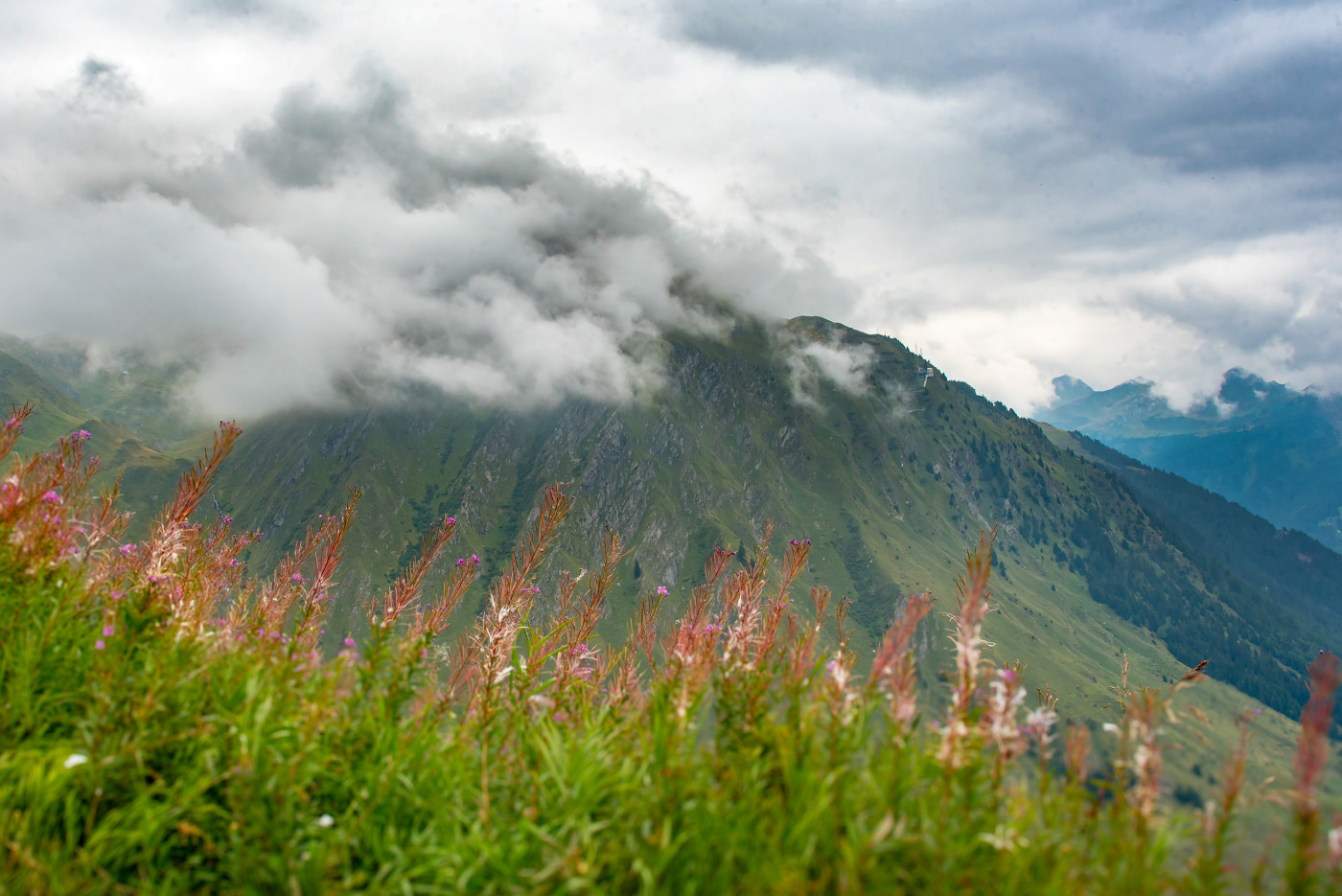 Mountain landscape photography