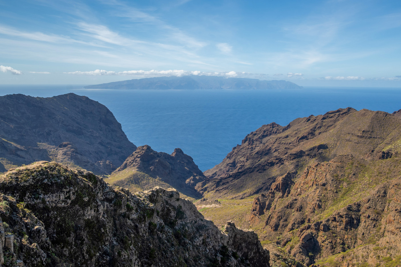 Mountain cliff landscape photography
