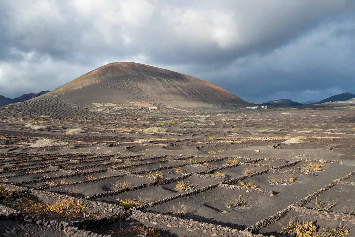 Volcanic mountain landscape photography
