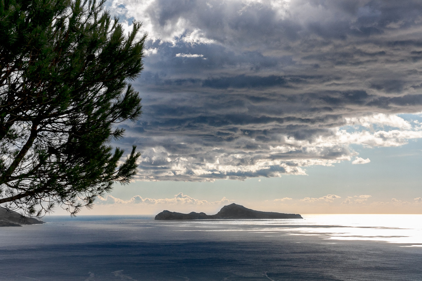 Dramatic sunset landscape photography